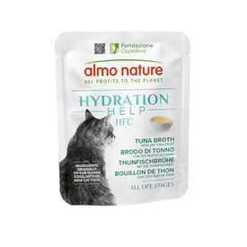 Almo Nature HFC Hydration Help Filé de Atum com Caldo sachê para gatos