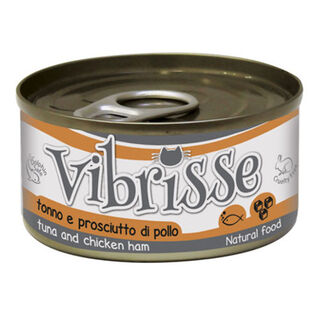 Croci Vibrisse Atum e Presunto de Frango lata para gatos