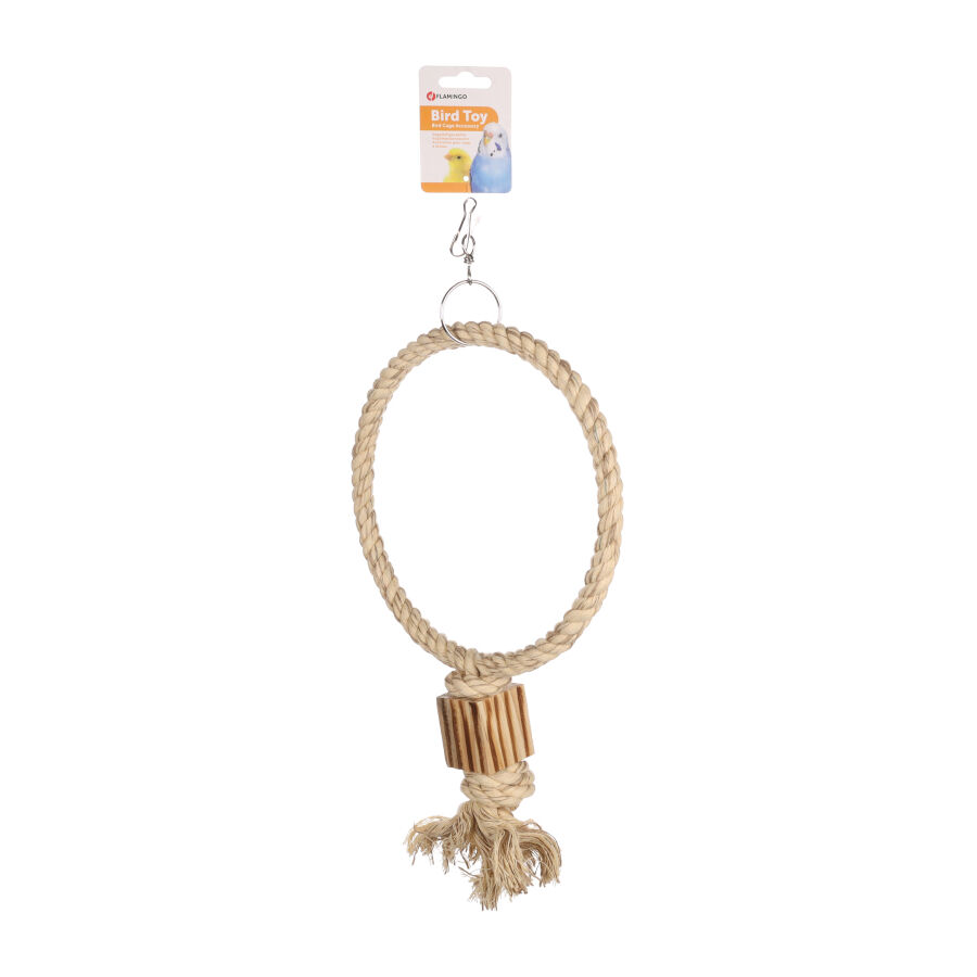 Flamingo Ring Toy para periquitos, , large Imagem n&uacute;mero 2