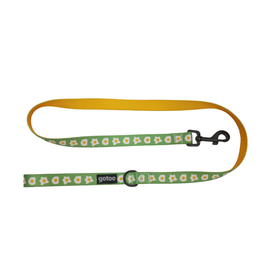 Gotoo Trela estampada verde para c&atilde;es, , large Imagem n&uacute;mero 1