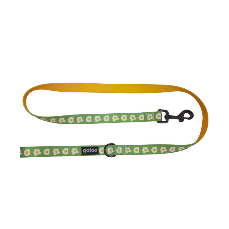 Gotoo Trela estampada verde para cães,  Imagem número 1 Gotoo Trela estampada verde para cães, , large Imagem número 1