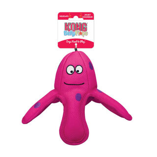 Kong Belly Flops Polvo de peluche que flutua na água para cães