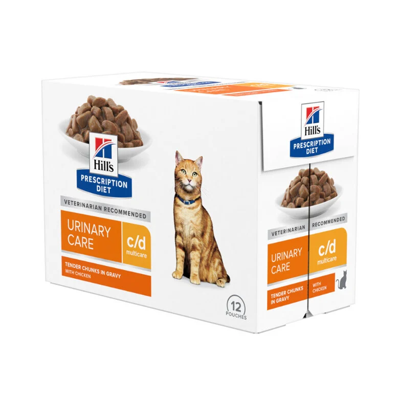 12 saquetas x 85 g Hill's Prescription Diet Urinary Care Frango saqueta para gatos,  Imagem número 1 12 saquetas x 85 g Hill's Prescription Diet Urinary Care Frango saqueta para gatos, , large Imagem número 1