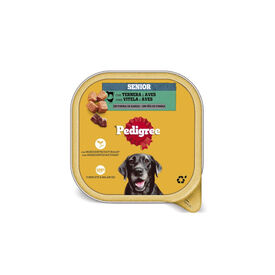 Pedigree Vitela e Aves Terrina em Patê para Cães Sénior