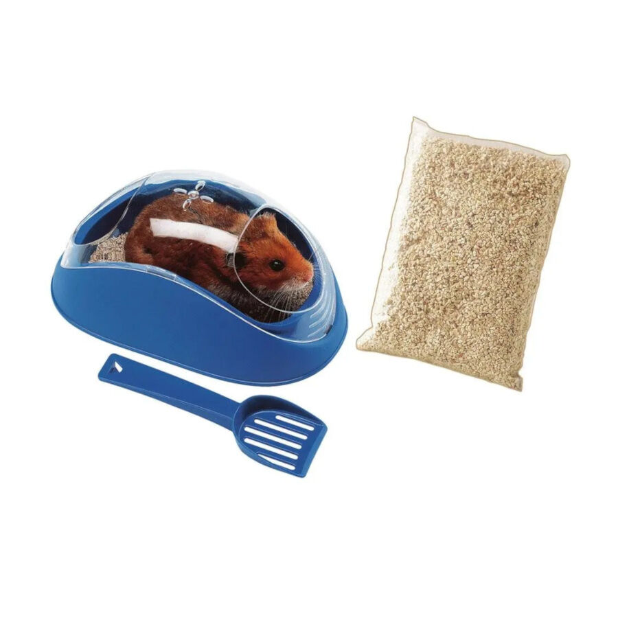 Ferplast Koky 4635 Sanitario Fechado para h&aacute;msteres, , large Imagem n&uacute;mero 1