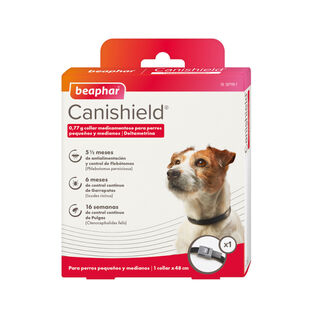 Beaphar CaniShield Coleira antiparasitária para cães - 48 cm