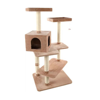 Flamingo Makalu Árvore Arranhador Bege para gatos