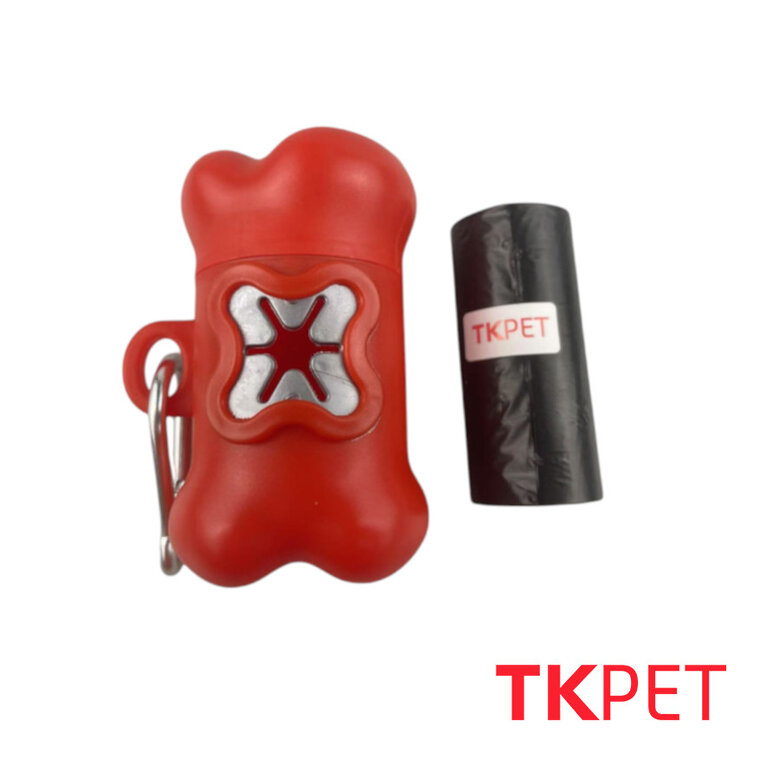 TK Pet Dispensador de sacos vermelho para cães,  Imagem número 1 TK Pet Dispensador de sacos vermelho para cães, , large Imagem número 1