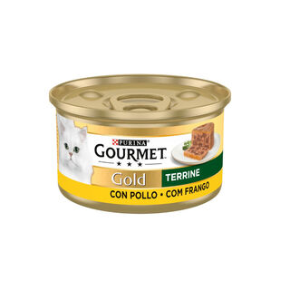 Gourmet Gold Terrine de Frango lata para gatos 