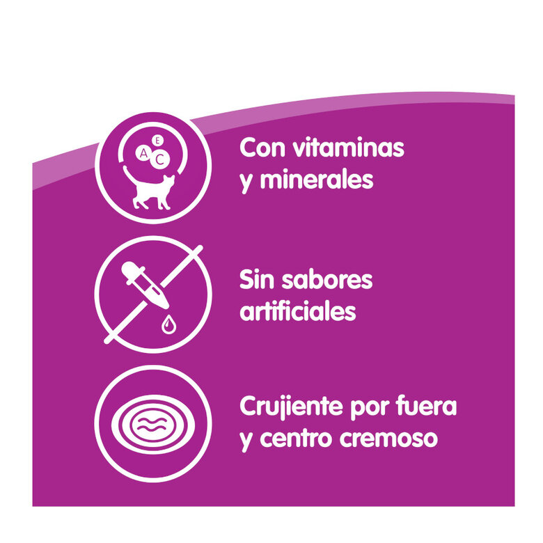 60 g Whiskas Temptations Snacks Frango e Queijo para Gatos ,  Imagem número 3 60 g Whiskas Temptations Snacks Frango e Queijo para Gatos , , large Imagem número 3