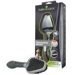 Escova dupla Furminator para cães