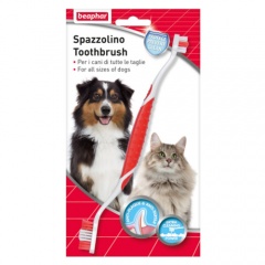 Escova de dentes para cães e gatos