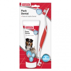 Pack Dental pasta & escova para animais de estimação