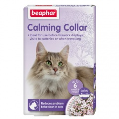 Coleira relaxante Calming Beaphar para gatos