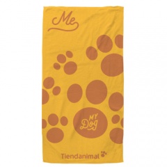 Toalha verão Tiendanimal cor-de-laranja