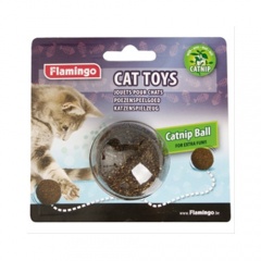 Bola de catnip para gatos