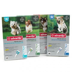 Advantix Pipeta tripla protecção