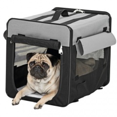 Caixa de transporte casota de tecido para cães grandes