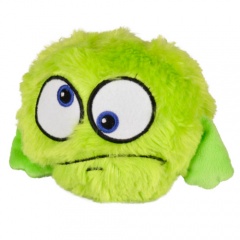 Peluche bola saltitante verde