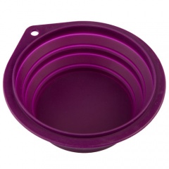 Tigela de silicone dobrável TK-Pet