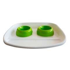 Bandeja com comedouro TK-Pet Doble Sound