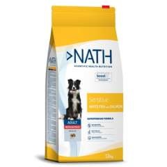 Ração Nath Sensitive Adult Medium/Maxi Peixe