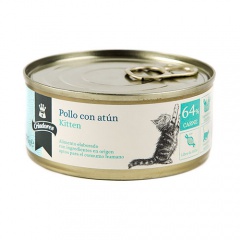Alimento húmido para gatos Criadores Kitten de frango com atum