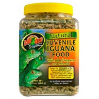 Alimento completo para iguanas jovens