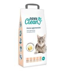 Areia aglomerante para gatos Nova Clean Marsella