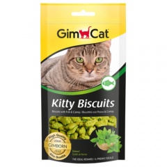 Biscoitos com peixe e catnip GimCat Kitty Biscuits