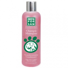 Champô com condicionador para cães Menforsan