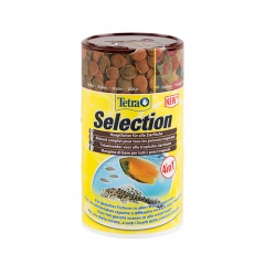 Comida para peixes tropicais Tetra Selection 4 em 1