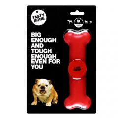 Mordedor para perros TastyBone Nylon hueso para perros grandes sabor ternera
