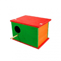 Ninho multicolor para caturritas