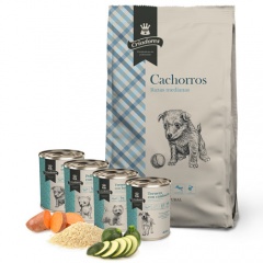 Pack Criadores cachorros: ração e comida húmida