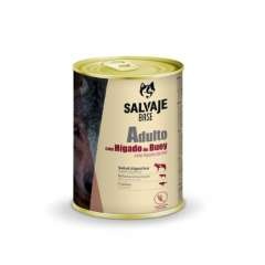 Salvaje Base Adulto húmido com Fígado Bovino