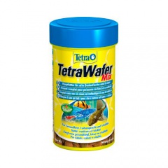 TetraWafer Mix para peixes fitófagos e carnívoros de fundo