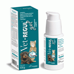 Antidiarreico Vet-regul gel recupera o trânsito intestinal