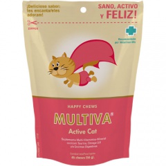 Vitaminas para gatos Suplemento Multiva Active Cat