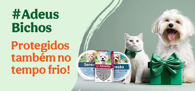 Os melhores antiparasitários: Seresto e Advantix ao melhor preço