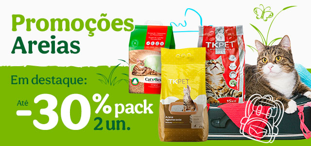 Hasta 25% dto en packs de 2 arenas.