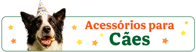 Os melhores acessórios para cão, com promoções especiais e variedade.