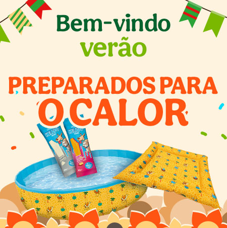 O verão chegou, preparados para o calor