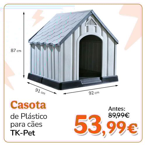 Casota de Plástico para Cães
