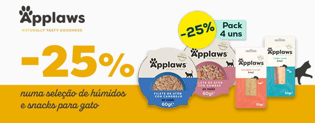 Royal Canin: 15% de desconto em ração para cães e 30% de desconto na 2.ª unidade de ração para cães.