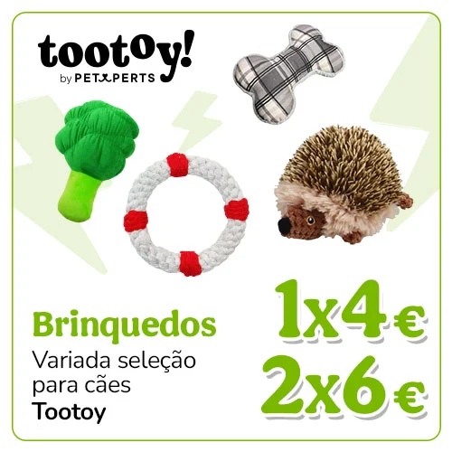 Brinquedos Tootoy para o seu patudo