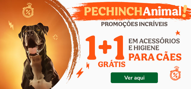 Pechinchanimal: 1+1 grátis em acessórios e higiene para o seu cão.