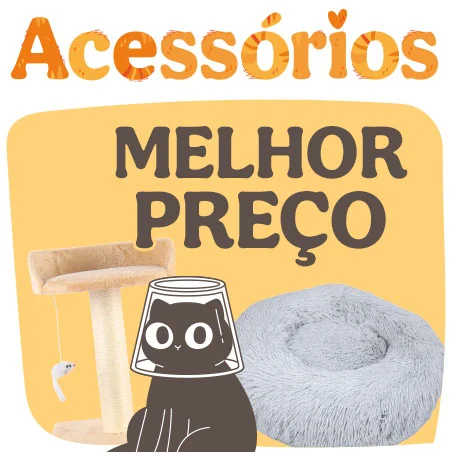 Miaumania: Acessórios com mega descontos.