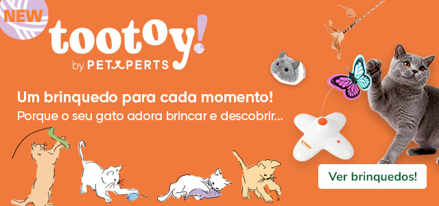 Novidade! Brinquedos da Tootoy para gato.