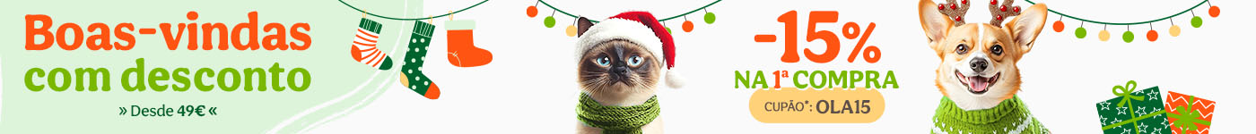 Descubra promoções mensais permanentes para patudos. Alimentação, acessórios e cuidados com descontos exclusivos.